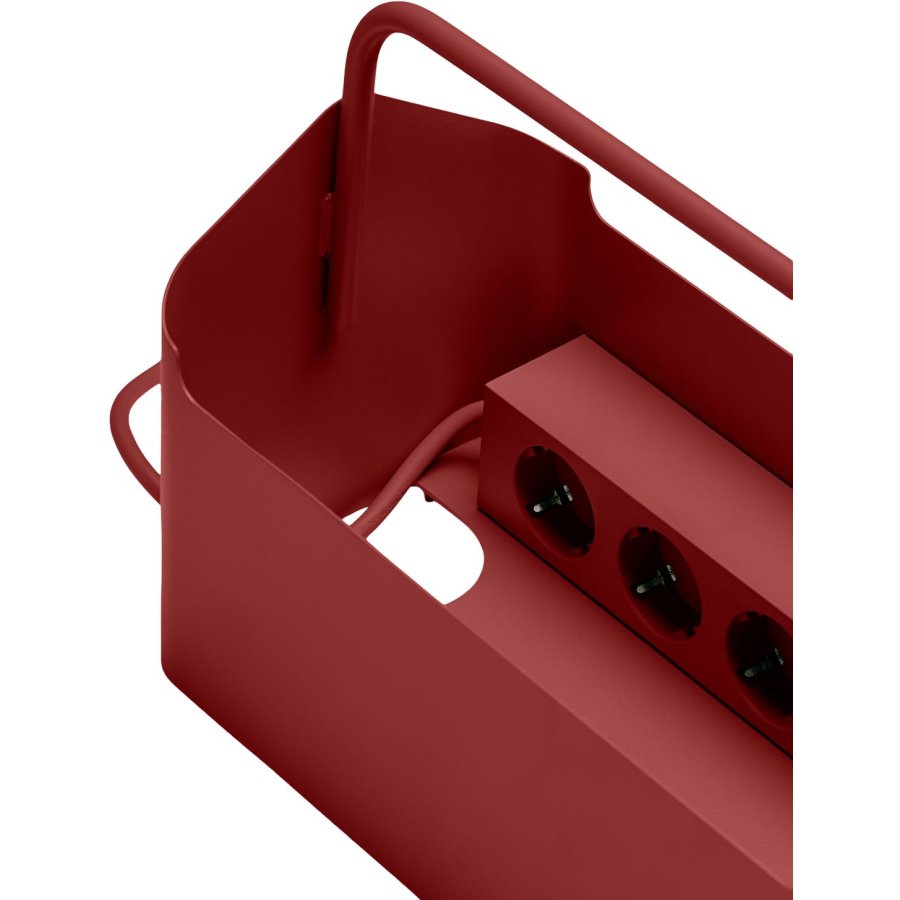 Pedestal Cable Villa 35,5 cm, Burnin' Red